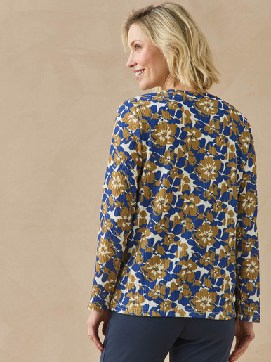 Tee-shirt en maille gaufrée