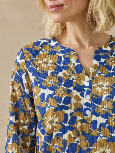 Tee-shirt en maille gaufrée