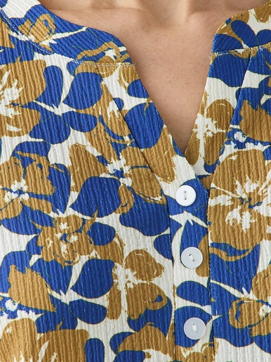 Tee-shirt en maille gaufrée