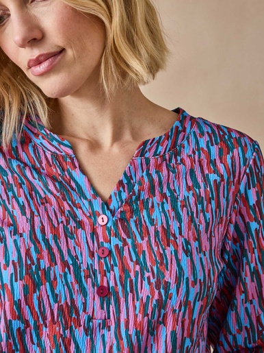 Tee-shirt en maille gaufrée