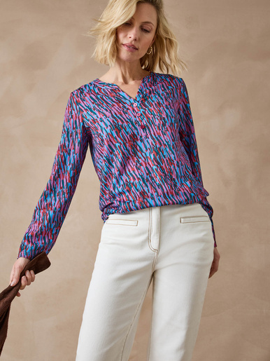 Tee-shirt en maille gaufrée