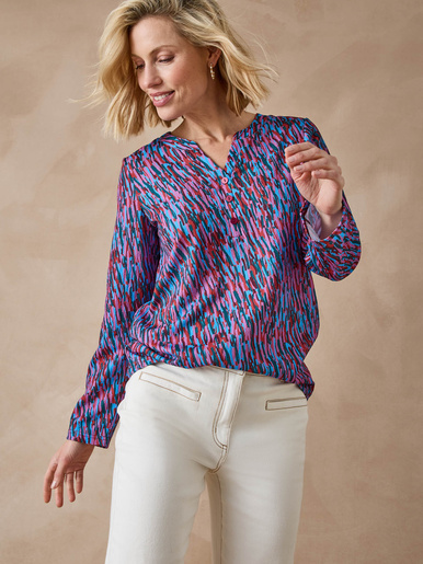 Tee-shirt en maille gaufrée