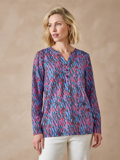 Tee-shirt en maille gaufrée