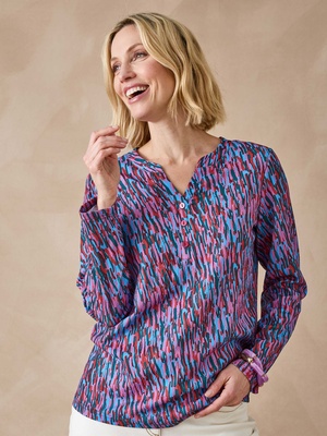 Tee-shirt en maille gaufrée