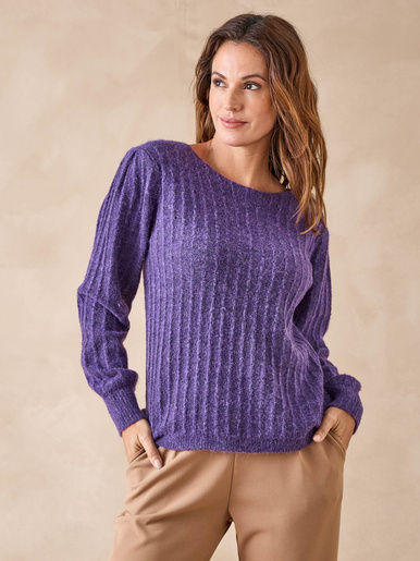 Pull en maille fantaisie