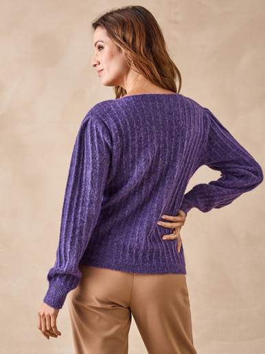 Pull en maille fantaisie