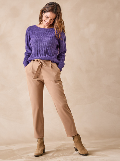 Pull en maille fantaisie