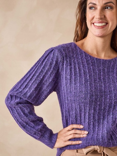 Pull en maille fantaisie