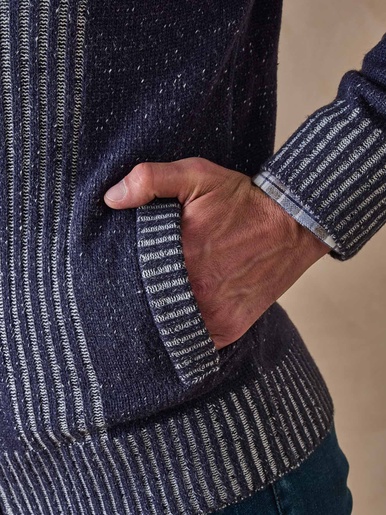 Gilet zippé col montant