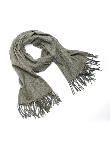 Echarpe jacquard - Daxon - Gris