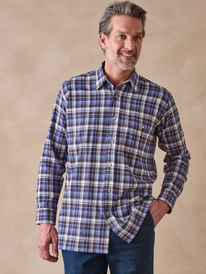 Chemise en flanelle pur coton