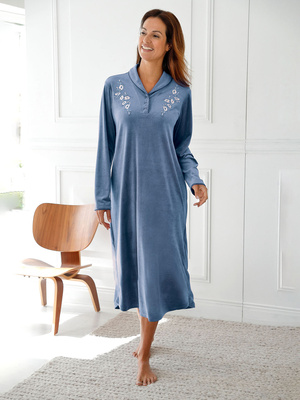 Chemise de nuit en velours