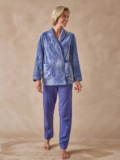 Veste en maille polaire