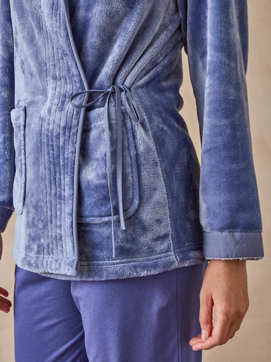 Veste en maille polaire