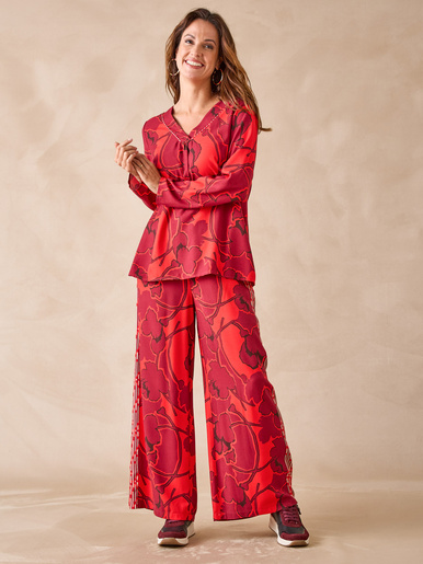 Blouse encolure V