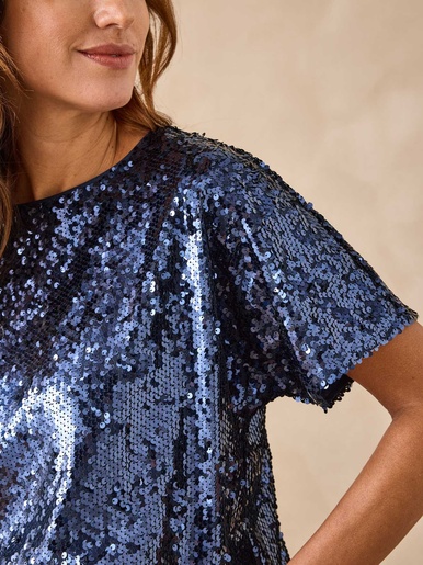 Tee-shirt à sequins