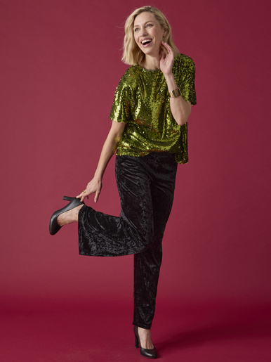 Tee-shirt à sequins