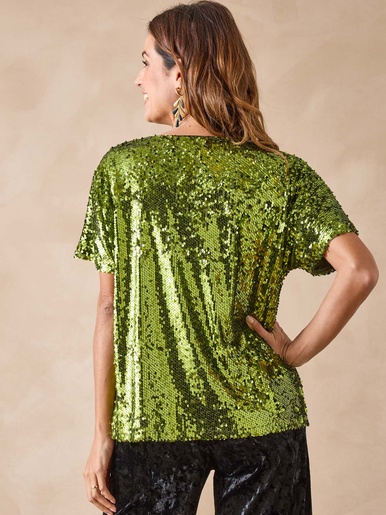 Tee-shirt à sequins