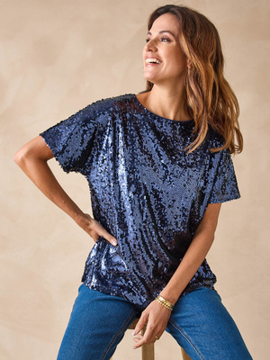 Tee-shirt à sequins