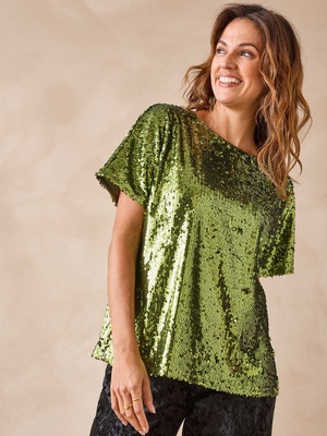 Tee-shirt à sequins