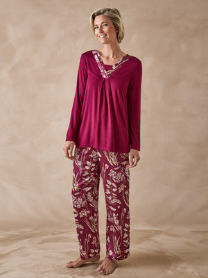 Pyjama bi-matière