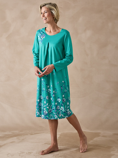Chemise de nuit manches longues