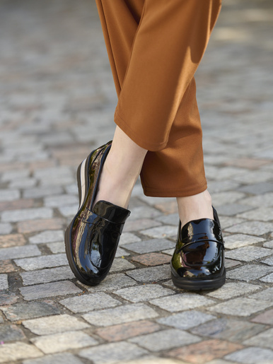Mocassins compensés à aérosemelle®