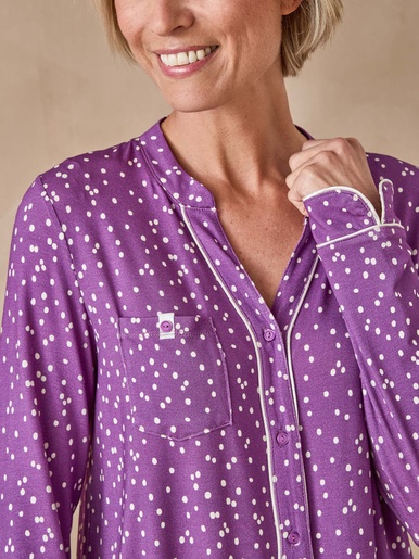 Chemise de nuit forme liquette
