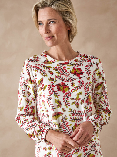Chemise de nuit en maille polaire