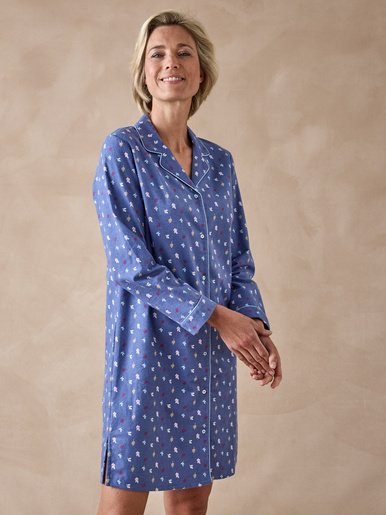 Liquette en flanelle pur coton
