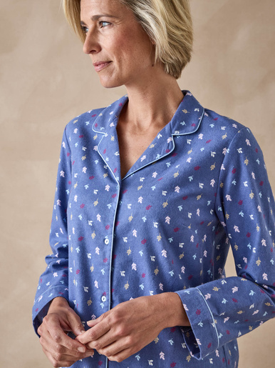 Liquette en flanelle pur coton