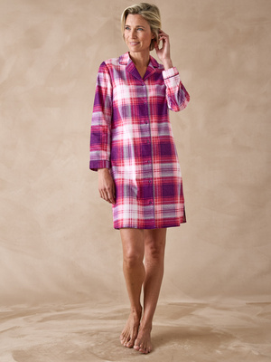 Liquette en flanelle pur coton
