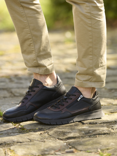 Derbies zip et lacets à aérosemelle