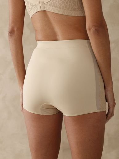 Lot de 2 shorties maille gainante