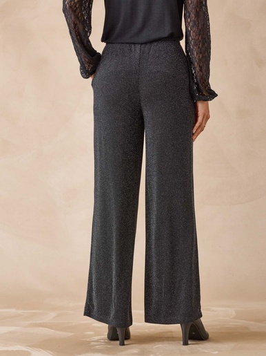Pantalon en maille fantaisie