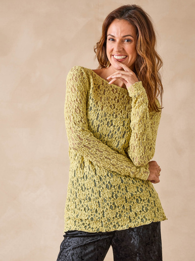 Tee-shirt en dentelle