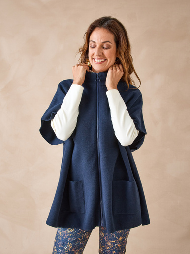 Cape en maille milano