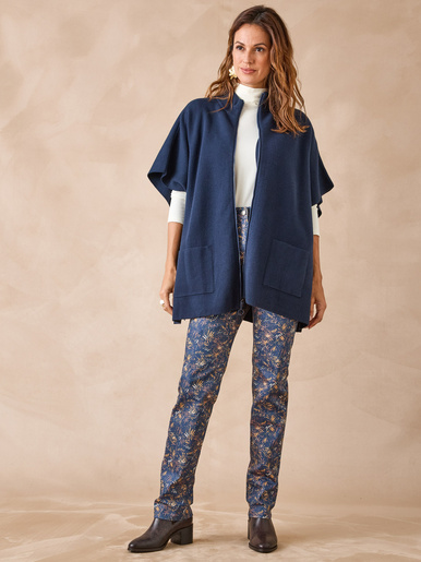 Cape en maille milano