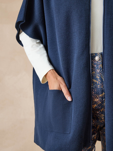 Cape en maille milano