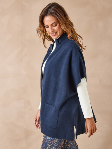 Cape en maille milano
