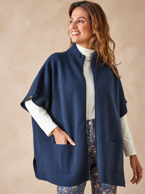 Cape en maille milano
