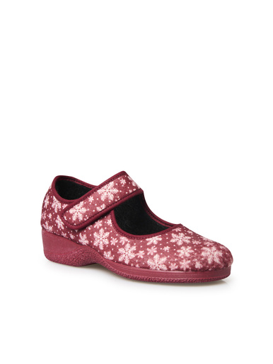 Pantoufles ballerines à scratch