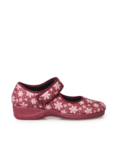 Pantoufles ballerines à scratch