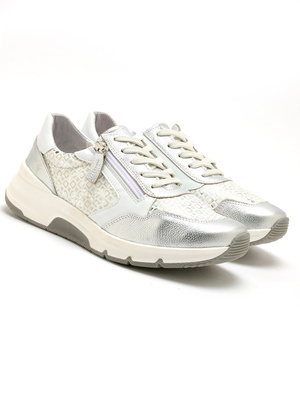 Baskets avec zip et lacets