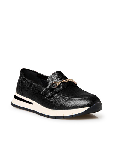 Mocassins compensées élastiqués côtés