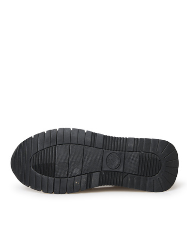 Mocassins compensées élastiqués côtés
