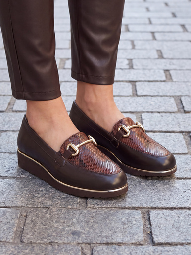 Mocassins élastiqués