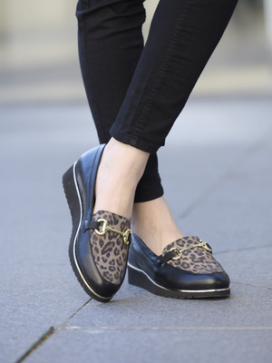 Mocassins élastiqués semelle amovible