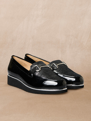 Mocassins élastiqués semelle amovible