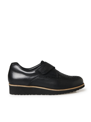Derbies à scratch tout cuir